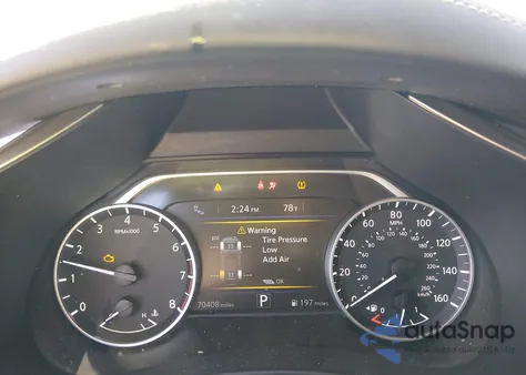 2019 Nissan Murano Sv z USA, uszkodzony, nr VIN 5N1AZ2MJ9KN119448